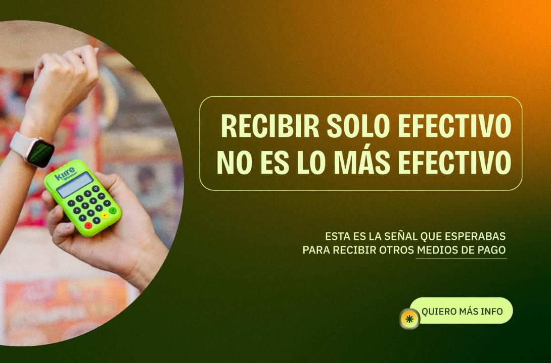 La frase solo efectivo te está costando millones al año